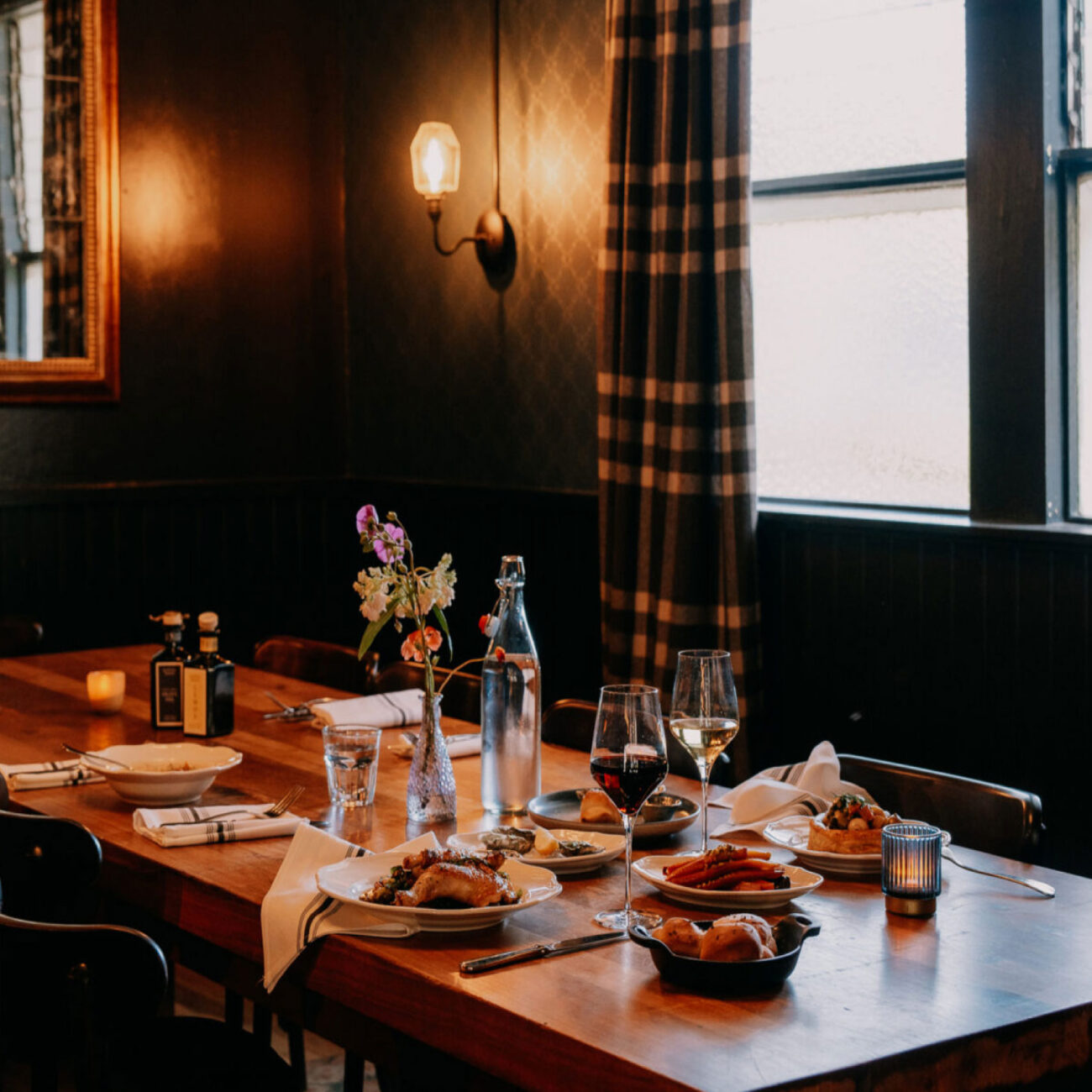 Winter Menu at Due West Thanksgiving